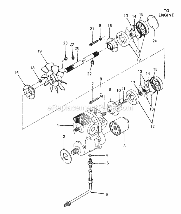 Drive Line Diagram and Parts List for 1882 800000-821059, 140-721-100, 141-721-100 Cub Cadet Lawn Tractor